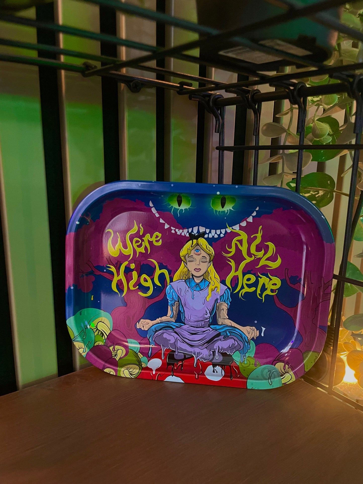 Small rolling tray