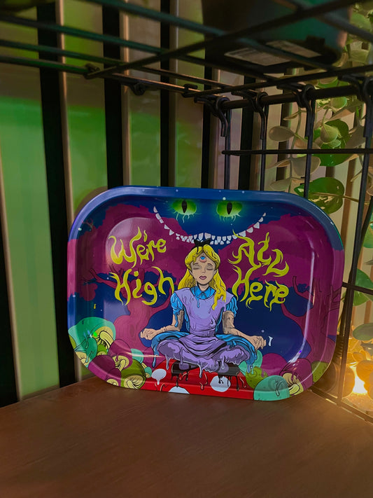 Small rolling tray