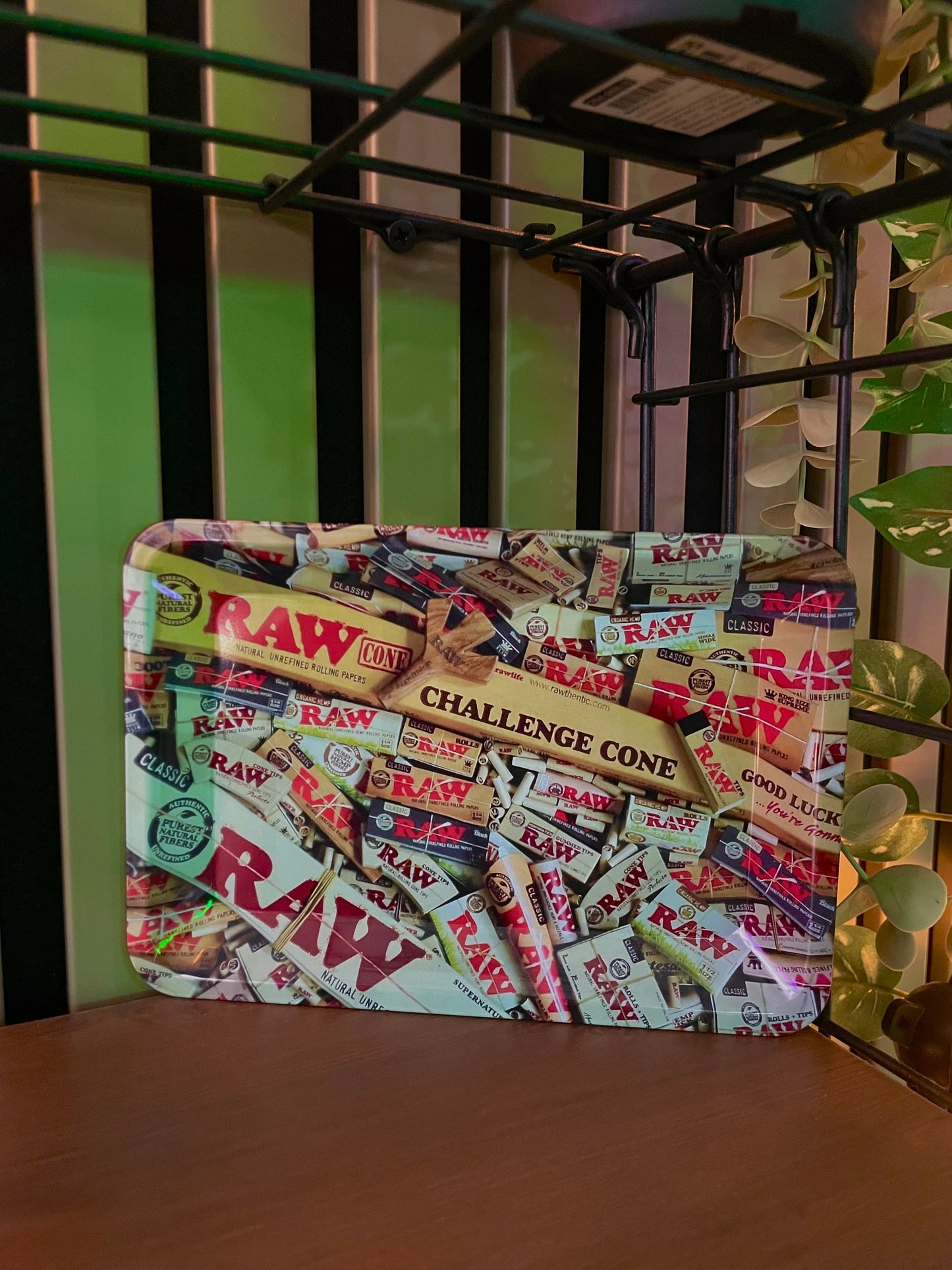 Small rectangular rolling tray