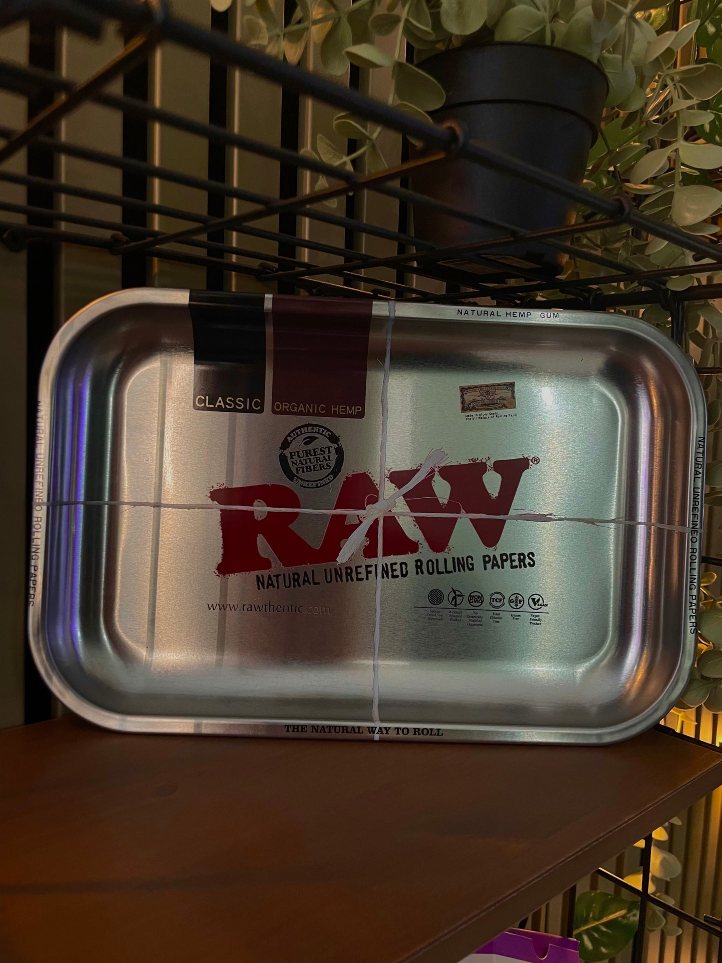Large rolling tray