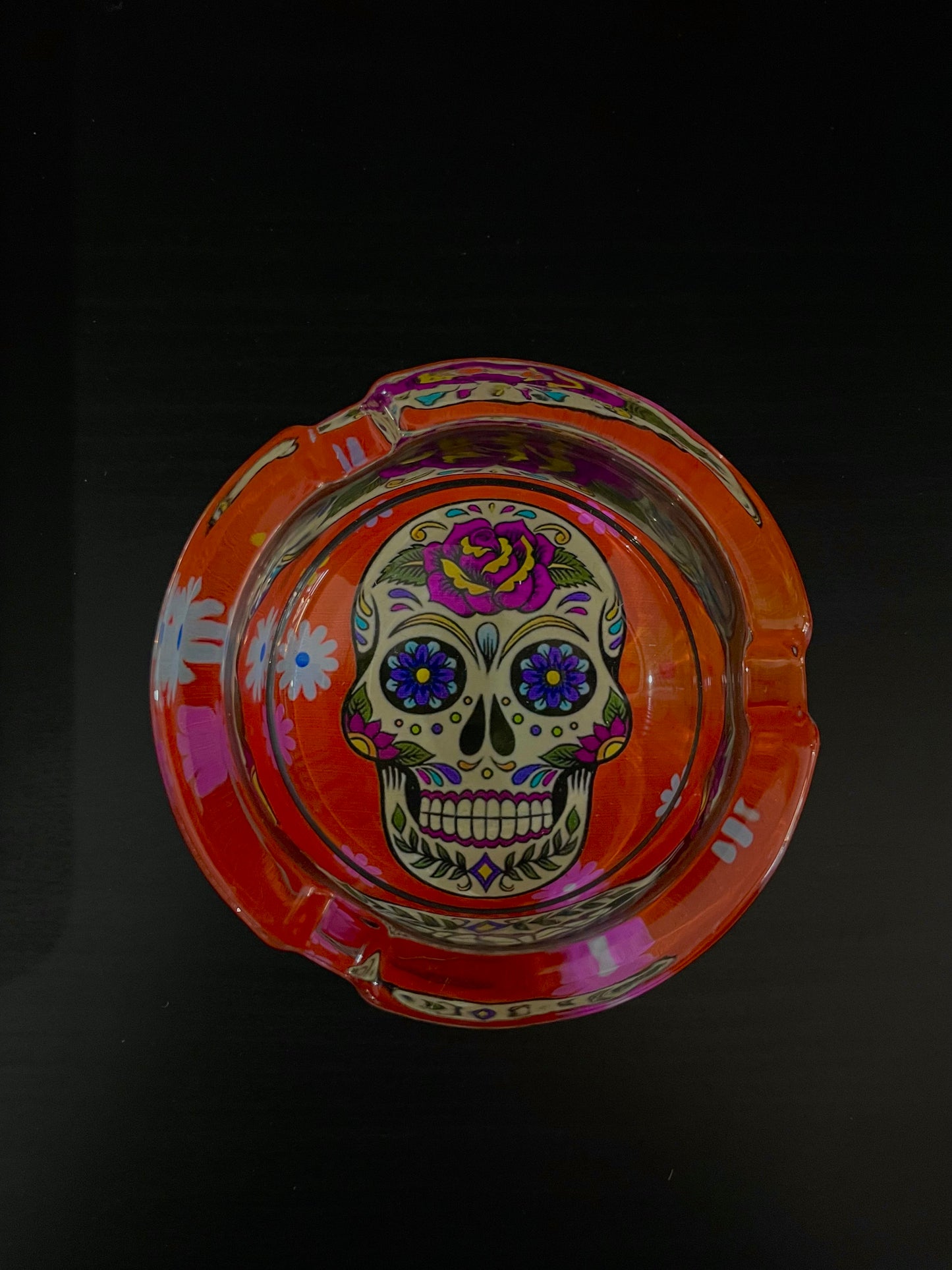 Glass ashtray
