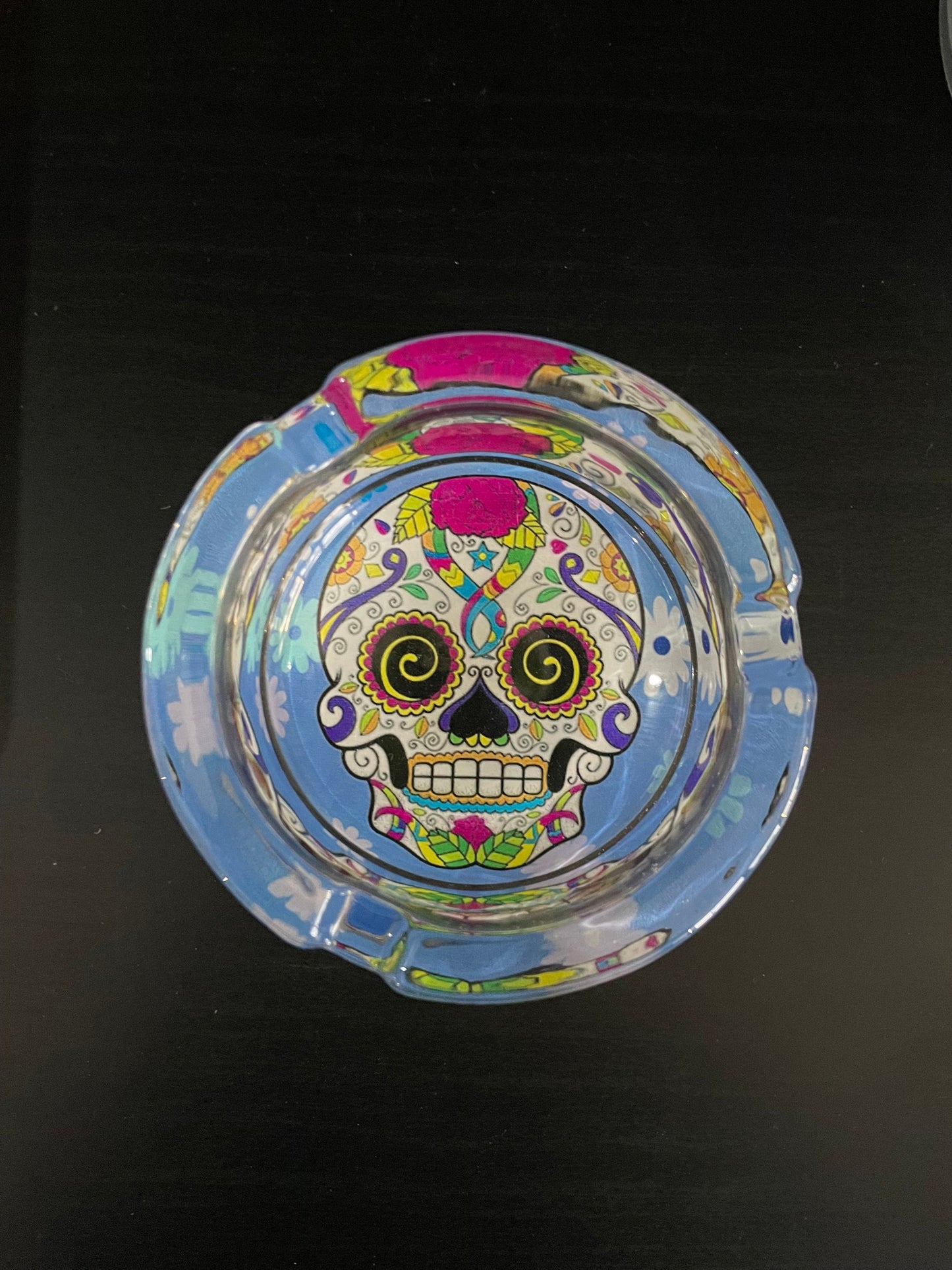 Glass ashtray