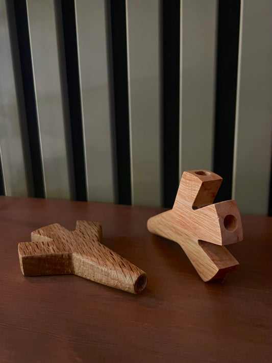 🔱 3-en-1 en bois
